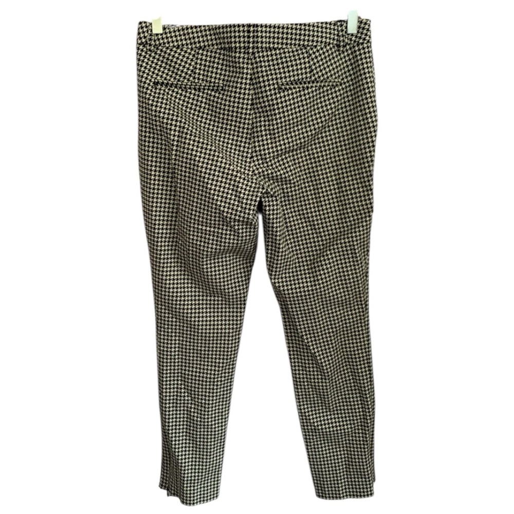 Cynthia Rowley Black and White Houndstooth Pants, Sz: 8 - Picture 3 of 6
